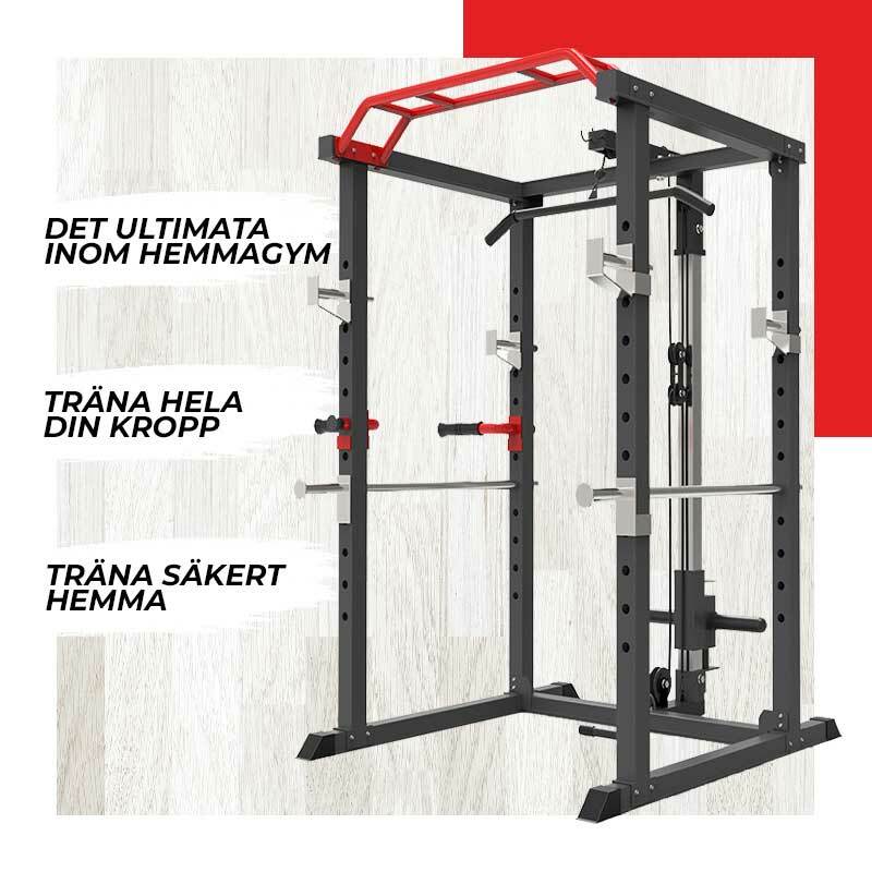 
              Nordcore Power Rack Core 110X140X220 cm