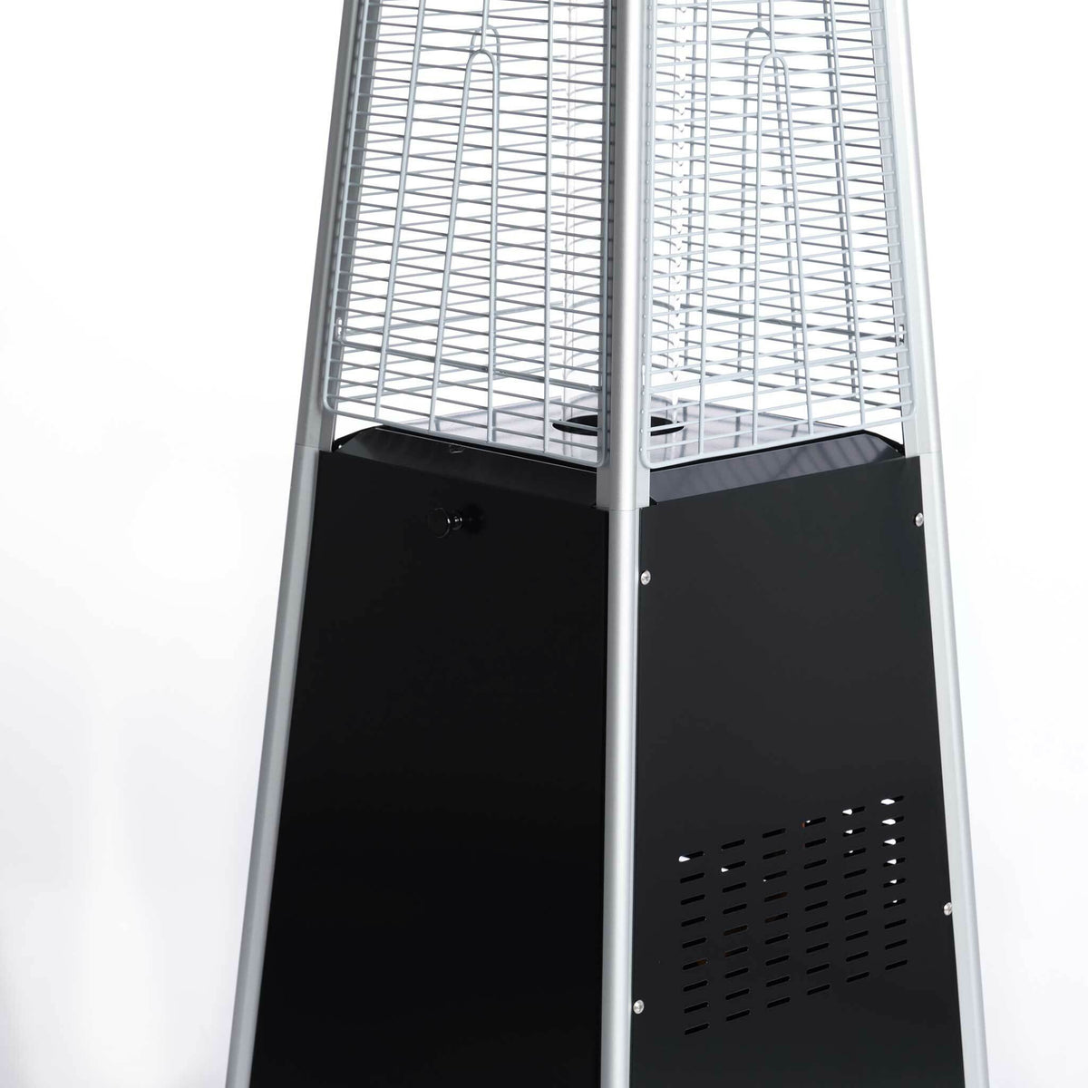 
              Fornorth Terrassvärmare Pyramid, 13kW gasdriven, svart