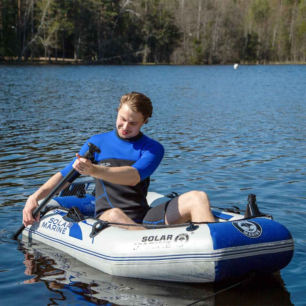 Solar Marine 1 person Gummibåt Lake