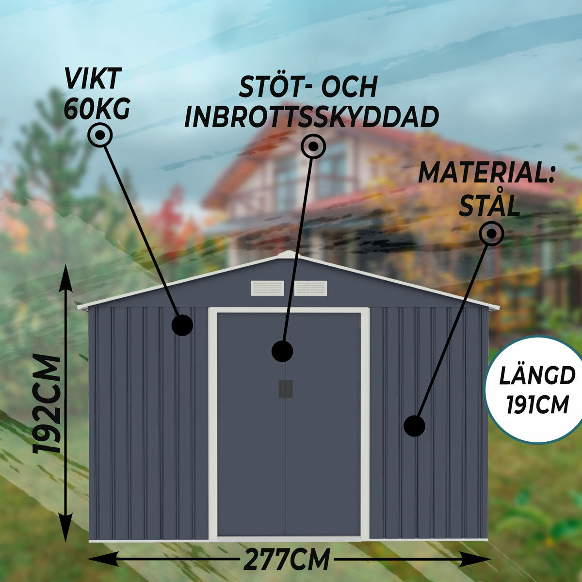 
              Fornorth förråd, 5.29m2