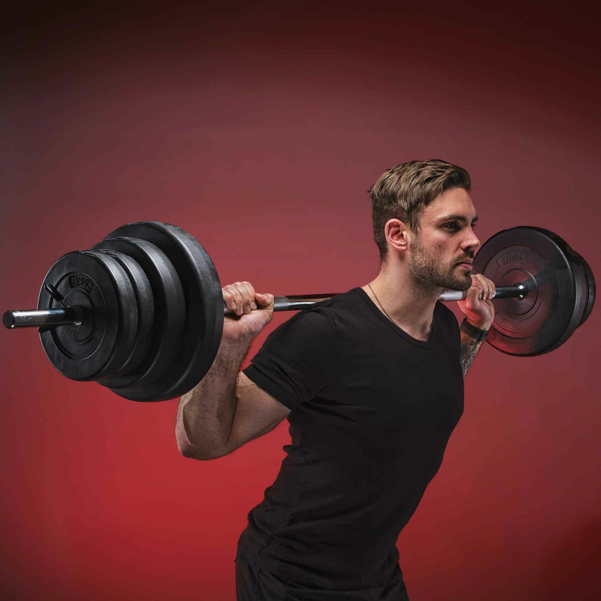 
              Fit`n Shape Skivstångsset 75 kg