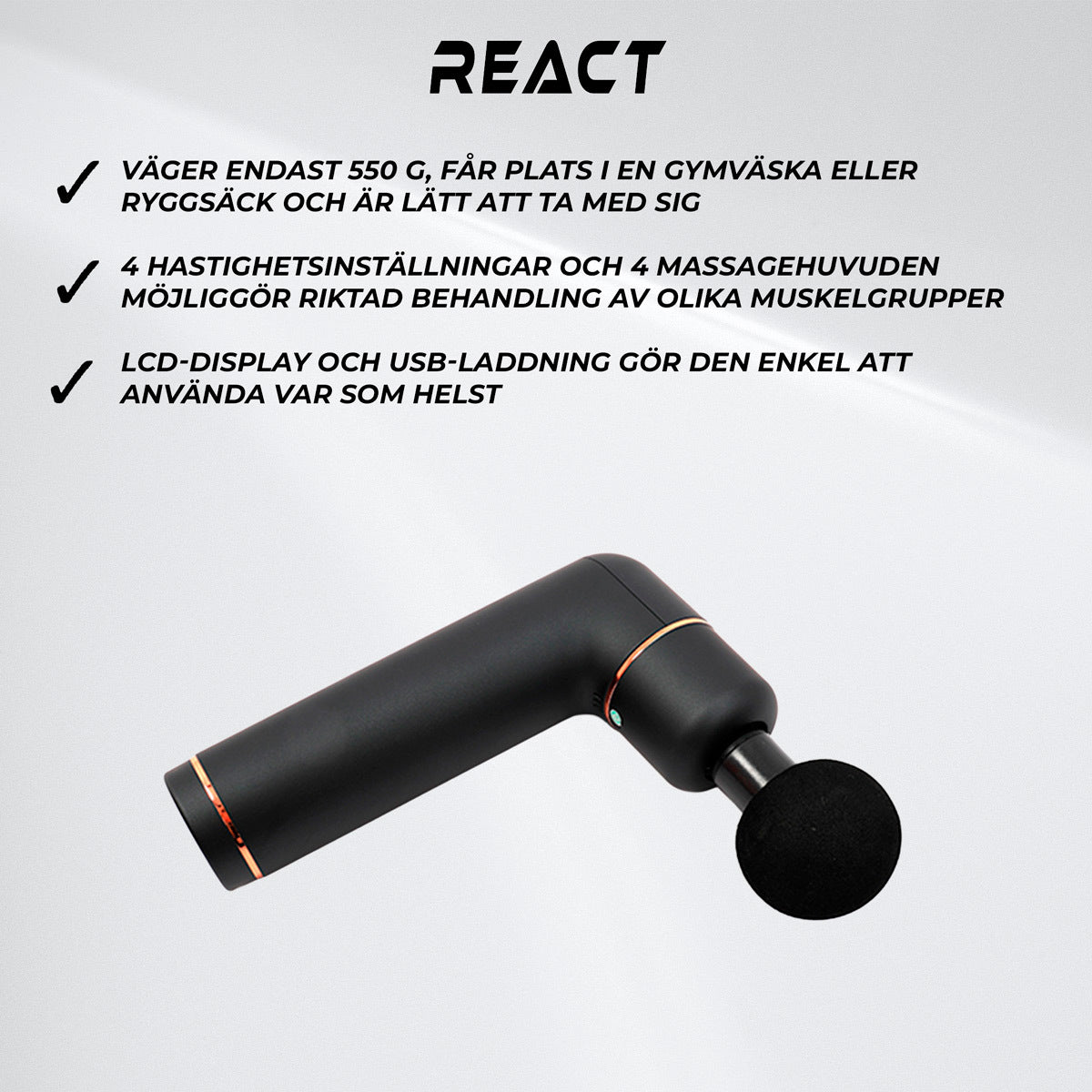 
              React Massagepistol Mini