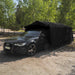 Fornorth Garagetält 3,4x7m, 500g/m2, svart