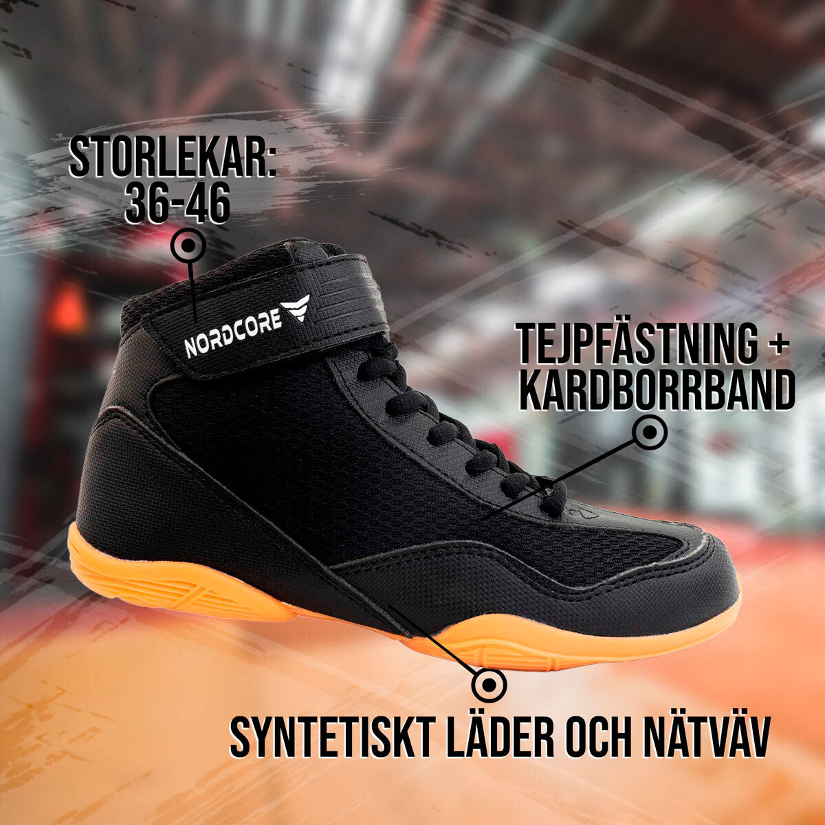 
              Nordcore Brottarskor Core