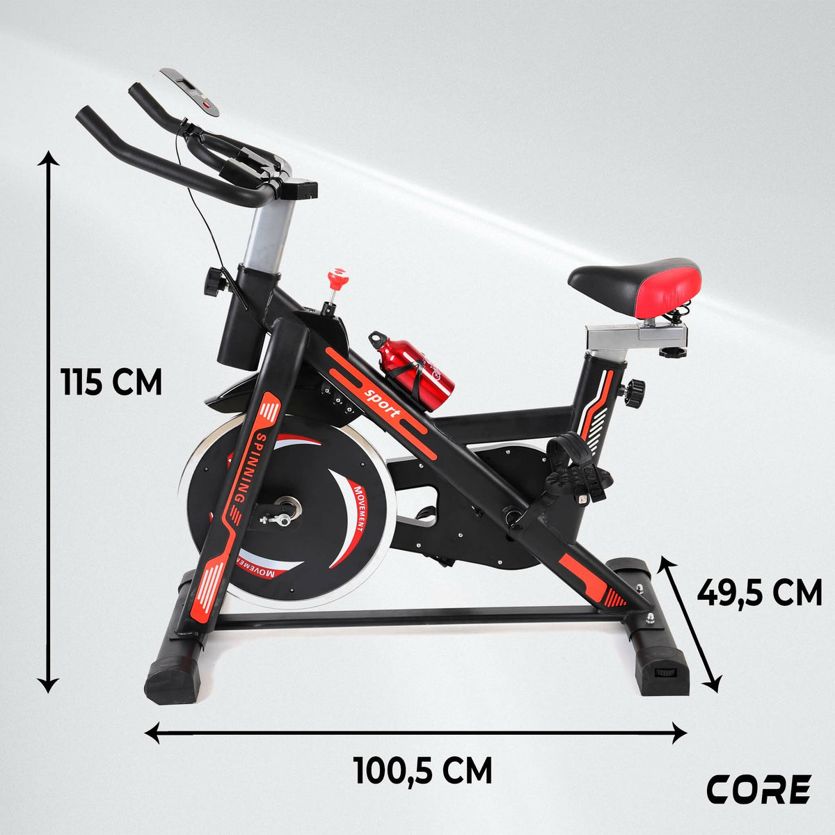 
              Nordcore spinningcykel Core 1300