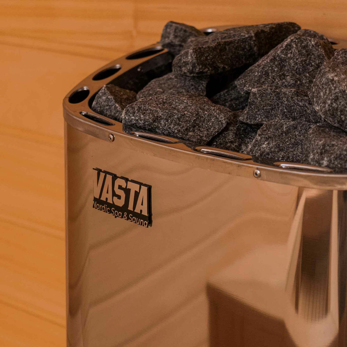 
              Vasta Bastuaggregat Blaze 8kw, steel, fast, 7-12m3