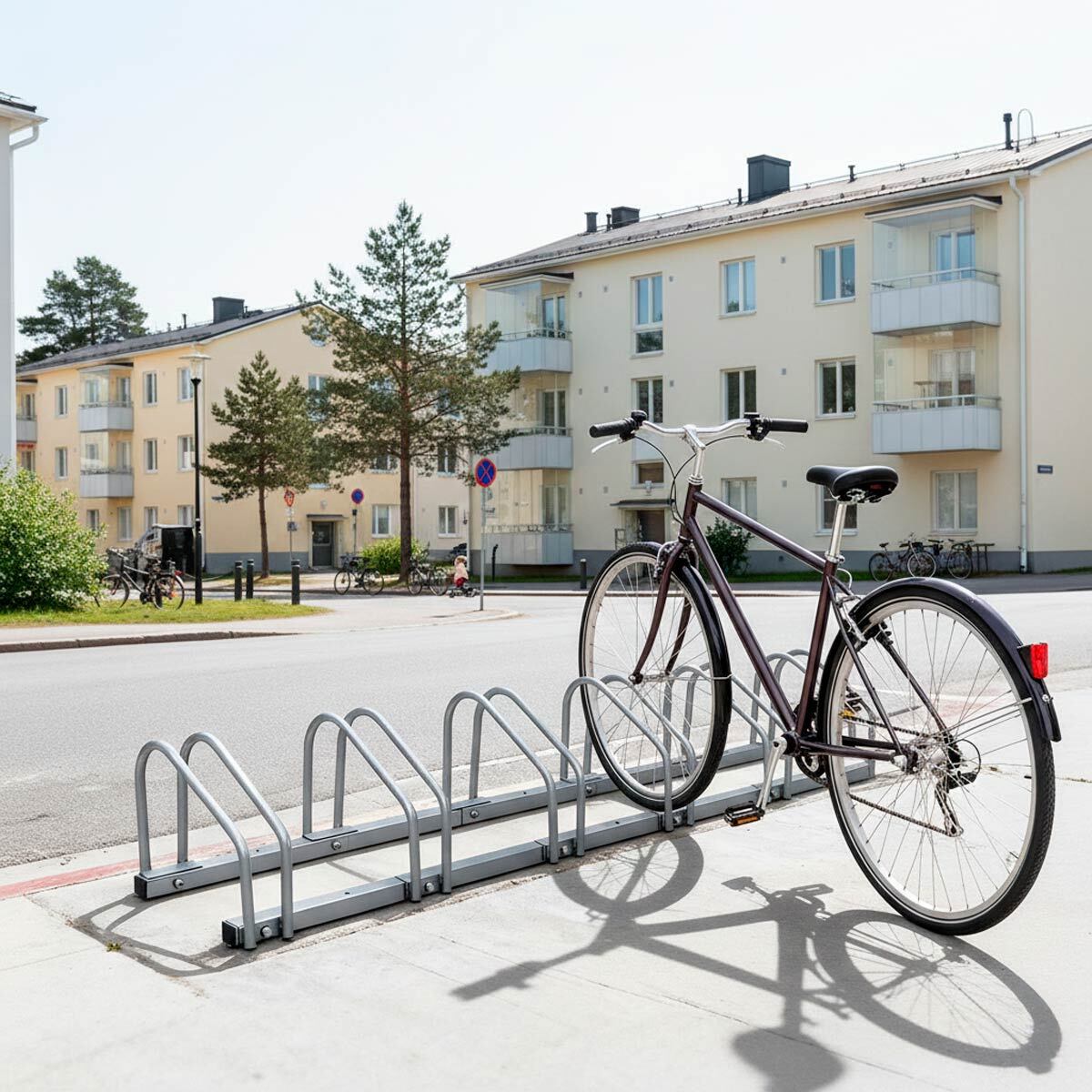 
              Fornorth Cykelställ, 6-plats