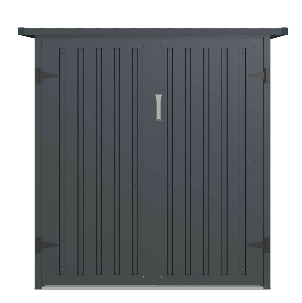 
              Fornorth Cykelförråd för två cyklar 142x198x157cm, mörkgrå