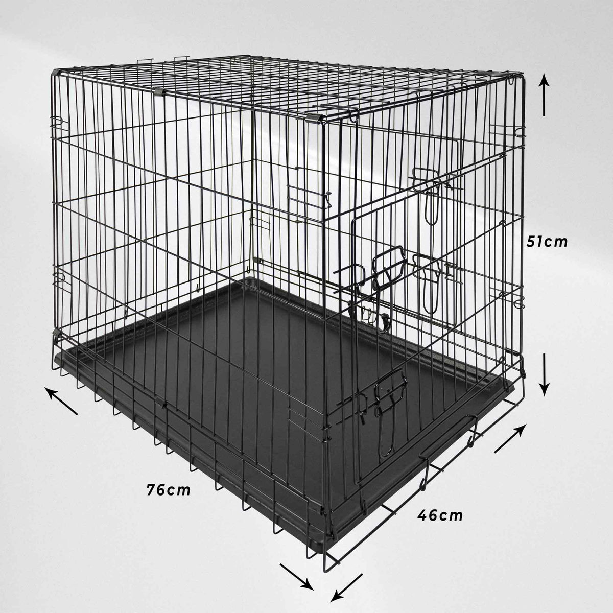 
              Trekker hundbur lättmetall L