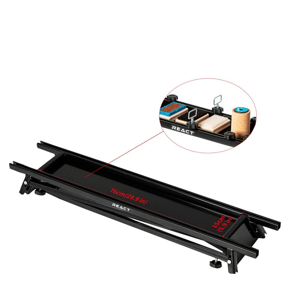 
              React Vallaställ för två skidor