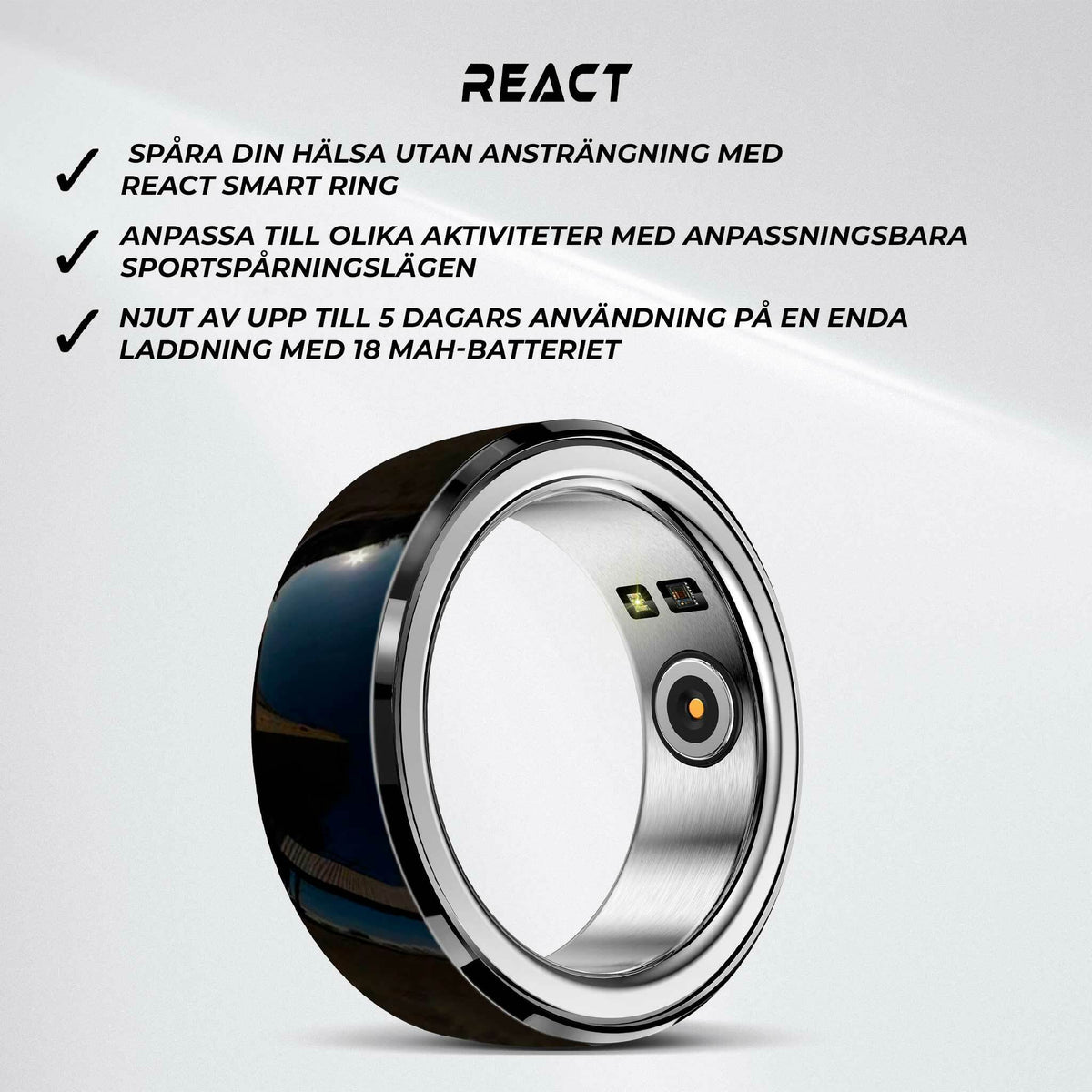 
              React Smart Ring