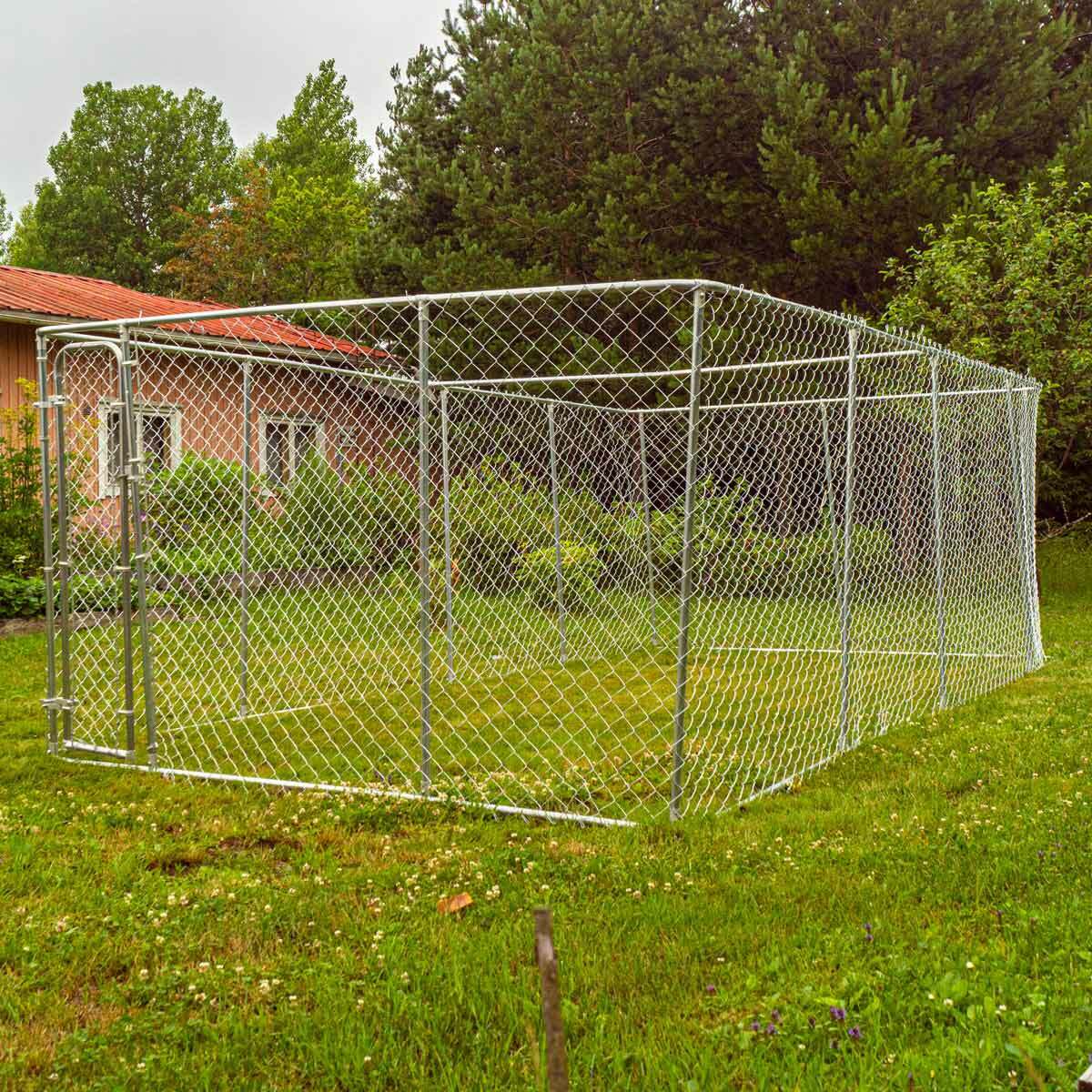 
              Trekker hundgård 6 x 3m