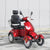 Arvo Promenadscooter P400 Röd