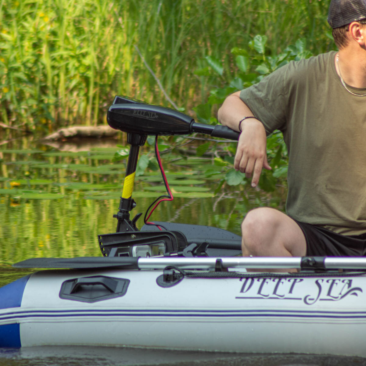 
              Deep Sea Elektrisk båtmotor 55LBS