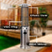Fornorth Terrassvärmare Tube, 11kW gasdriven, rostfritt