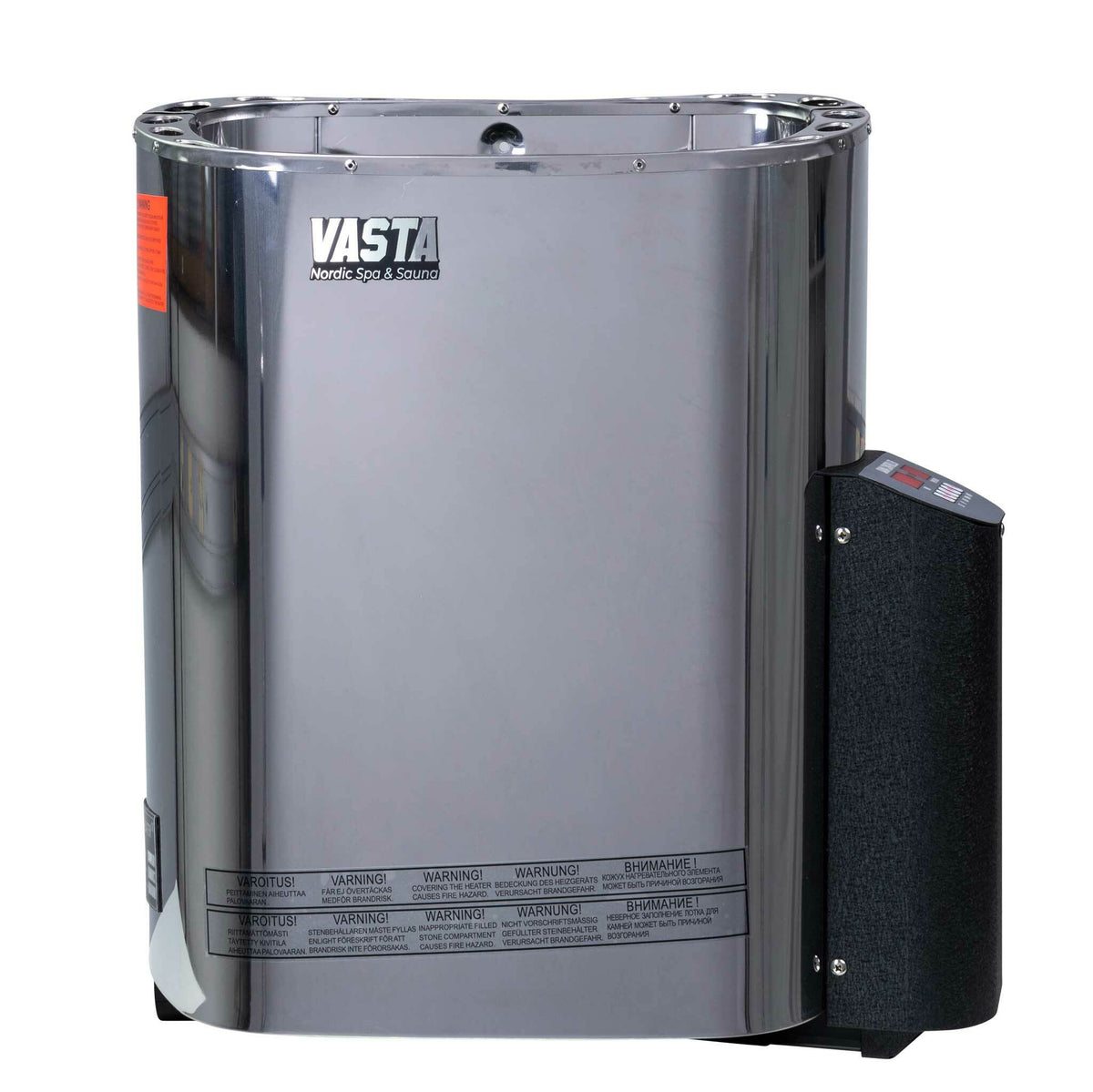 
              Vasta Bastuaggregat Blaze 6kw, steel, fast, 5-8m3