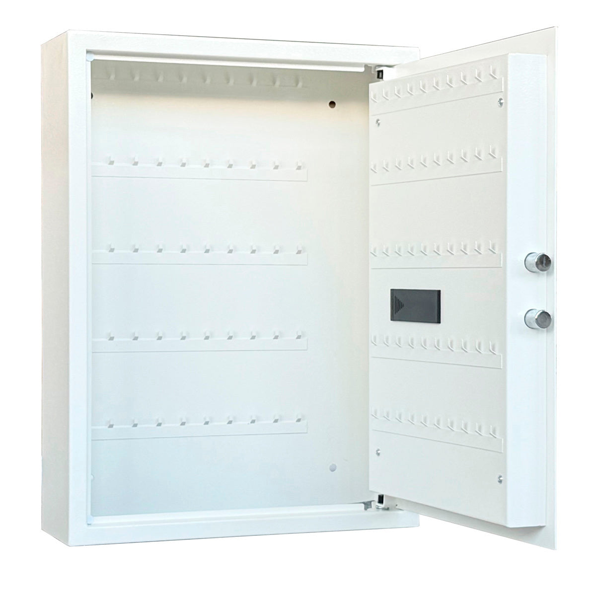 Trekker Nyckelskåp med kodlås 100, vit, med digitalt lås