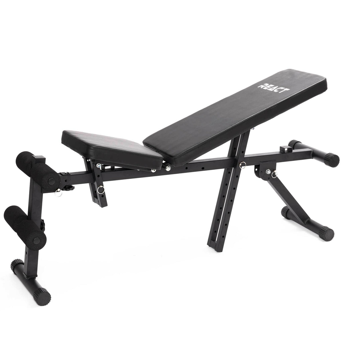 
              React träningsbänk