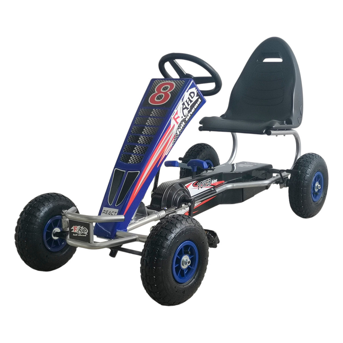 
              React Trampbil Racer Blue