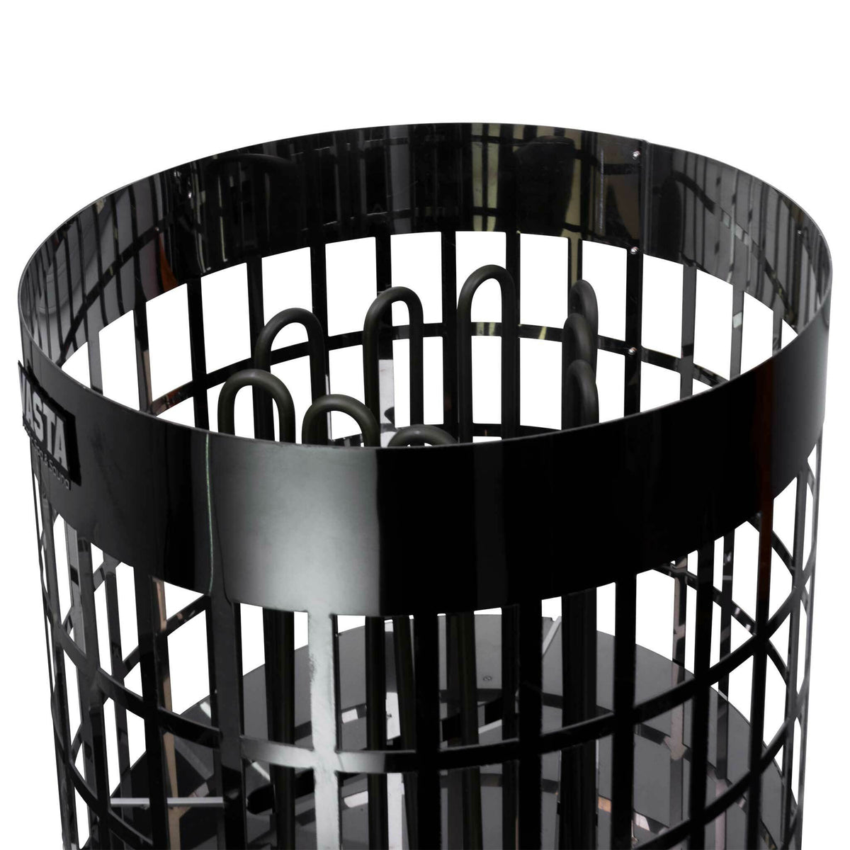 
              Vasta Bastuaggregat Ignite 8kw, black steel, fast, 7-12m3