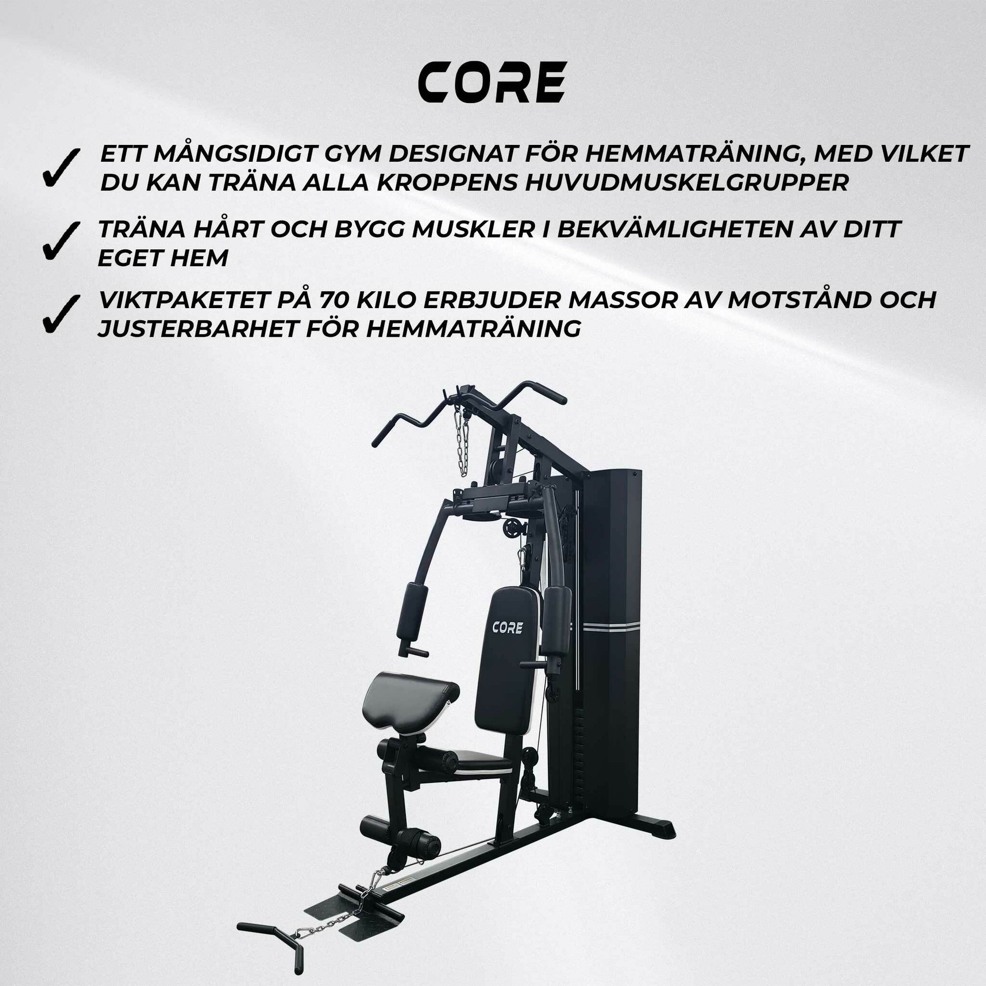 Core Hemma gym 70 kg
