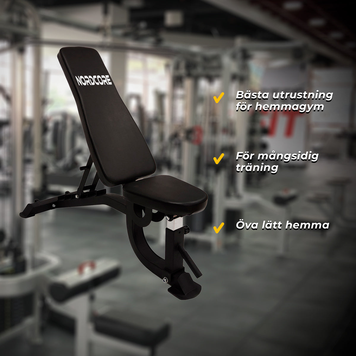 Nordcore Träningsbänk Core 1500