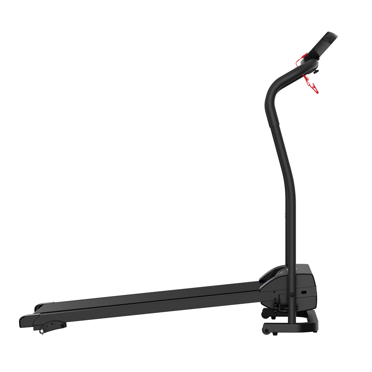 
              React löpband med motor, Svart