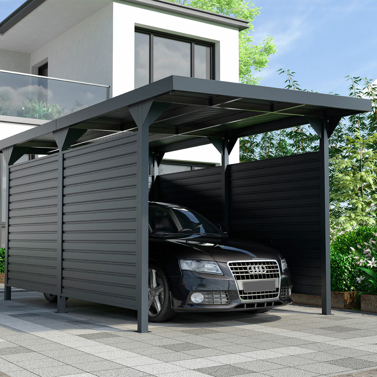 Fornorth Carport Premium väggar