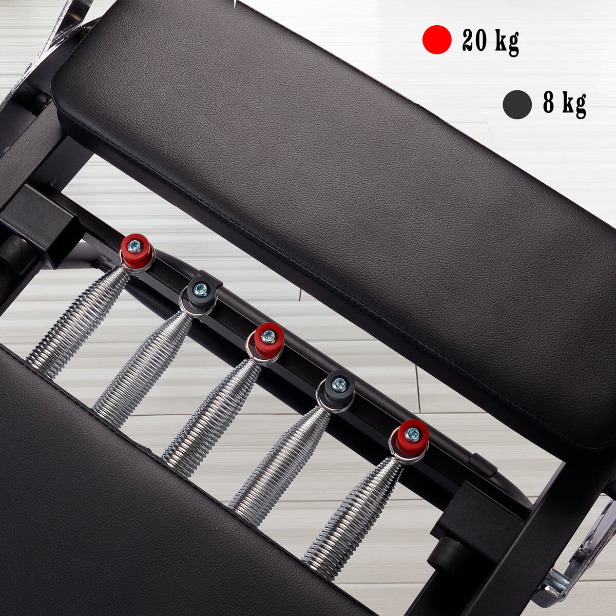 
              Nordcore Pilates Reformer Vikbar Maskin