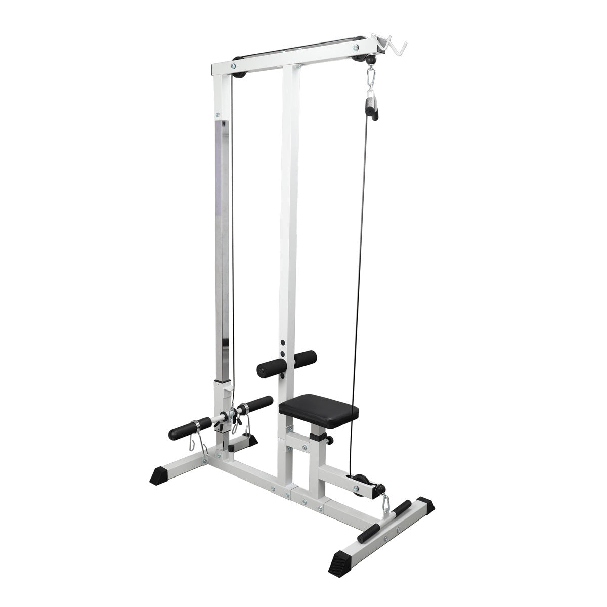 
              React Latsdrag maskin på bänken