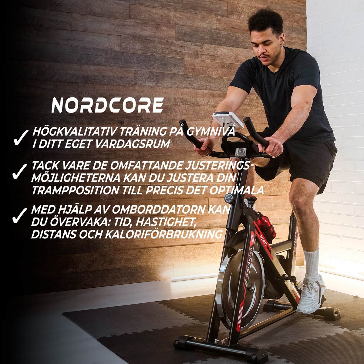 
              Nordcore spinningcykel Core 1300