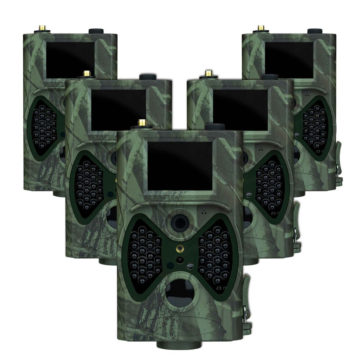 Trekker 5 x Åtelkamera set - Sändande 2G