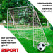 2 x Prosport fotbollsmål Official 366 x 183 cm