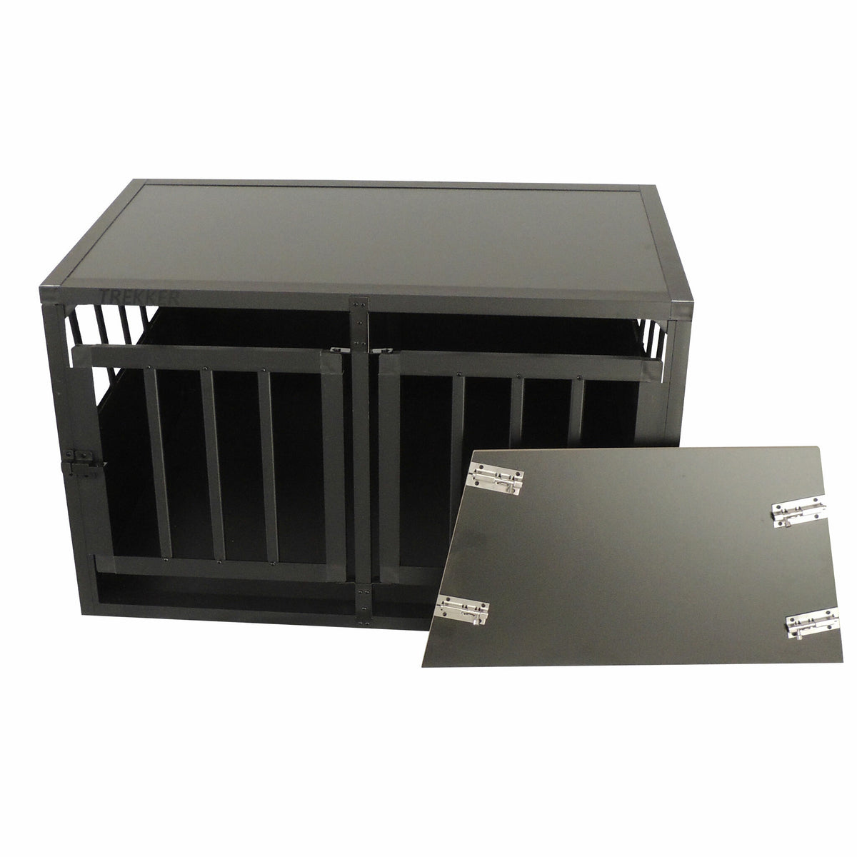 
              Trekker Hundbur L 89x69x50cm, Svart