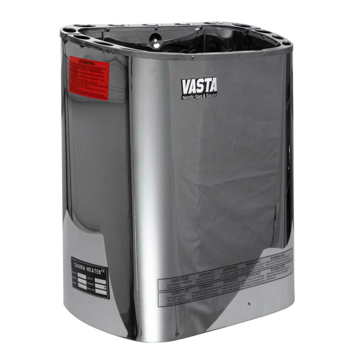 
              Vasta Bastuaggregat Blaze 6kw, steel, separat, 5-8m3