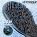 Trekker dubbskor svart, Storlekar 36-46