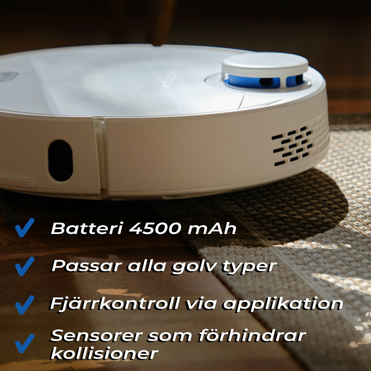 
              Lykke Robotdammsugare Deluxe 5000