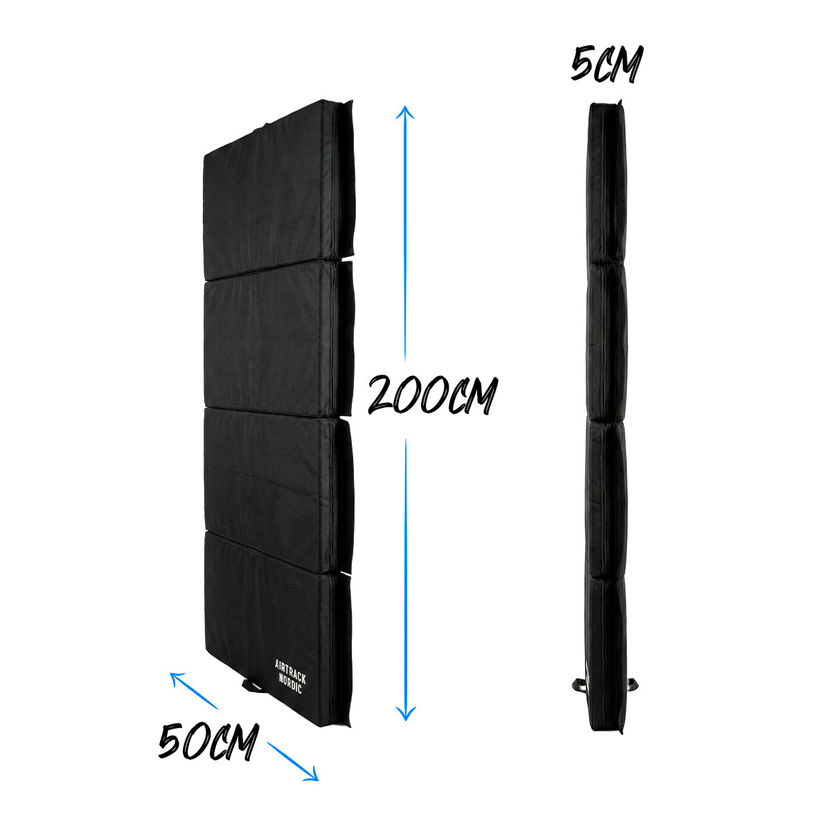 
              AirTrack Nordic Gymnastikmatta 200x100x5cm