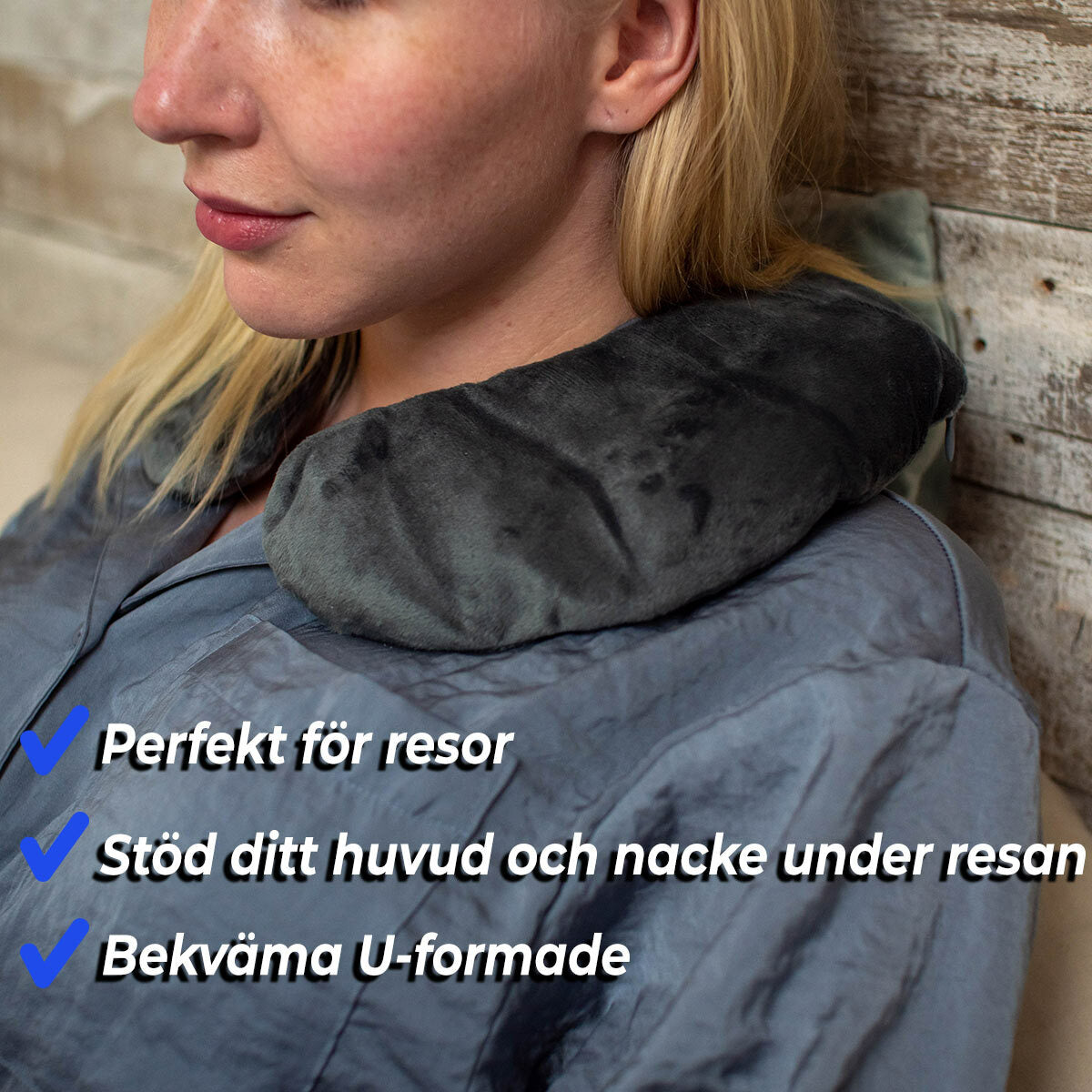 
              Polar Night Viktade U-Nackkudde