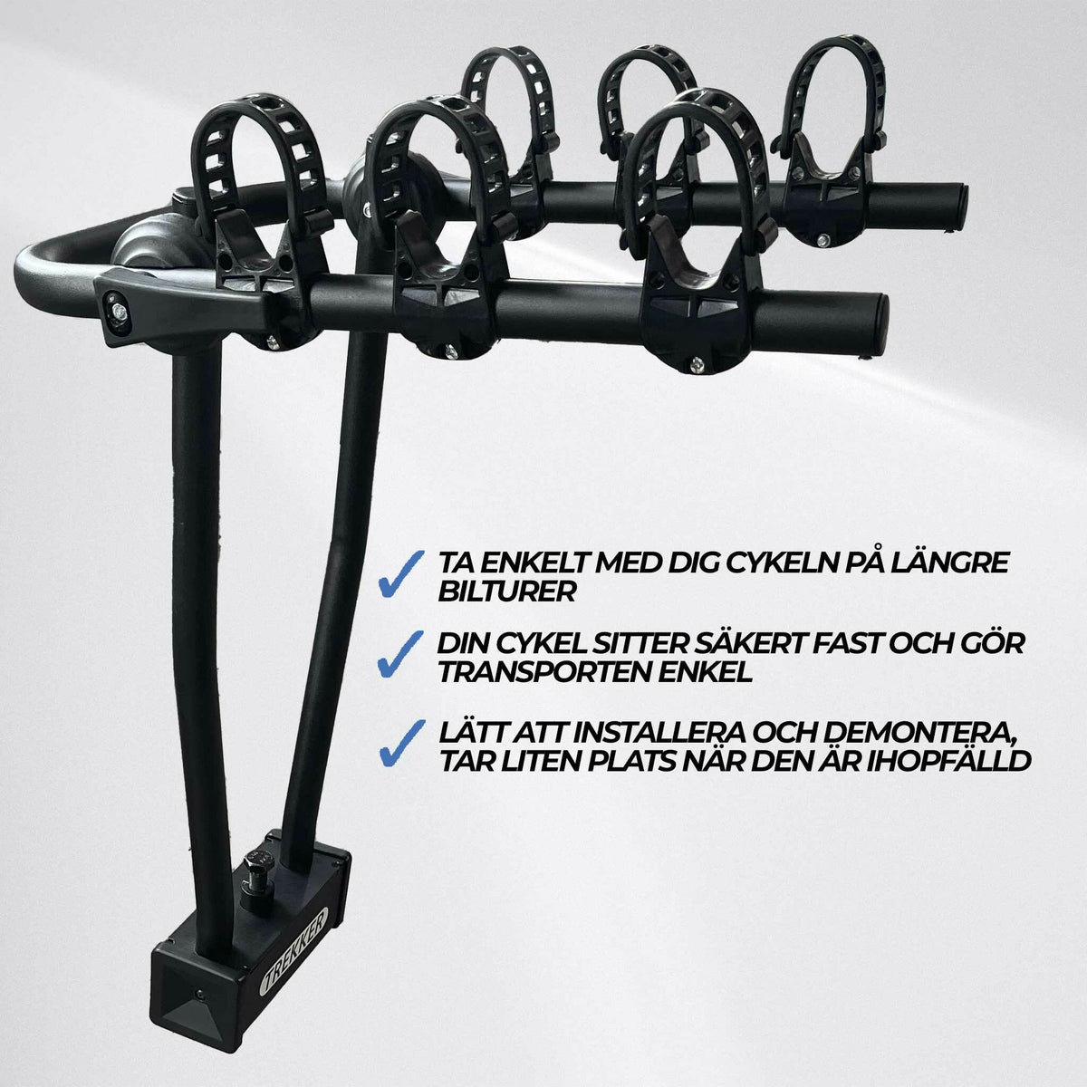 
              Trekker Cykelhållare 3 cyklar P300