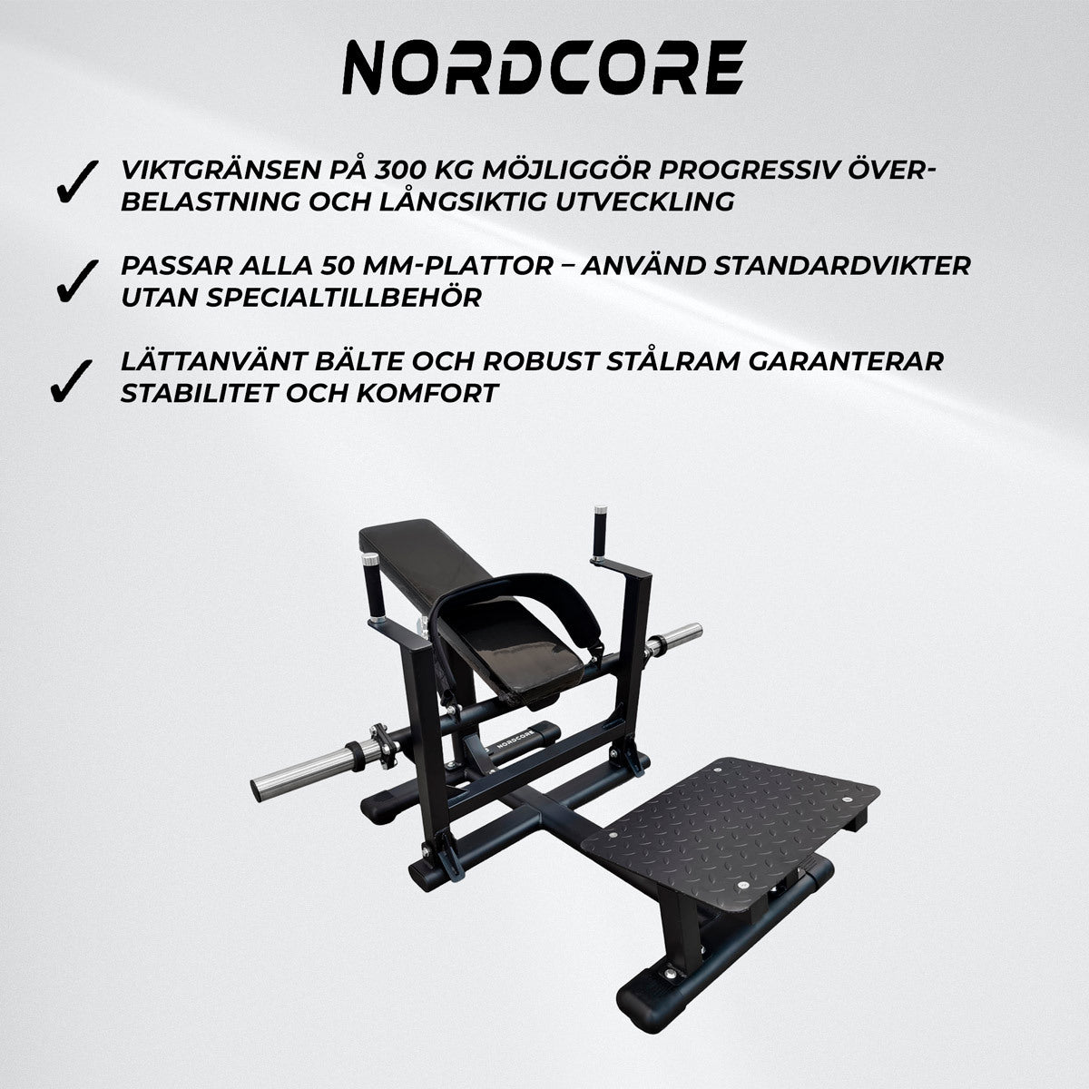 Nordcore Hip Thrust Maskin