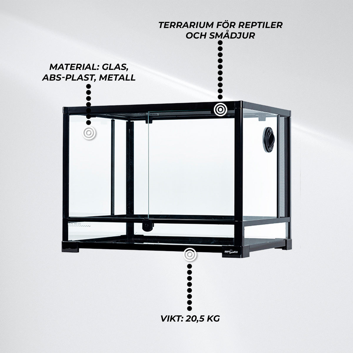 
              Trekker Terrarium 600x450x450mm