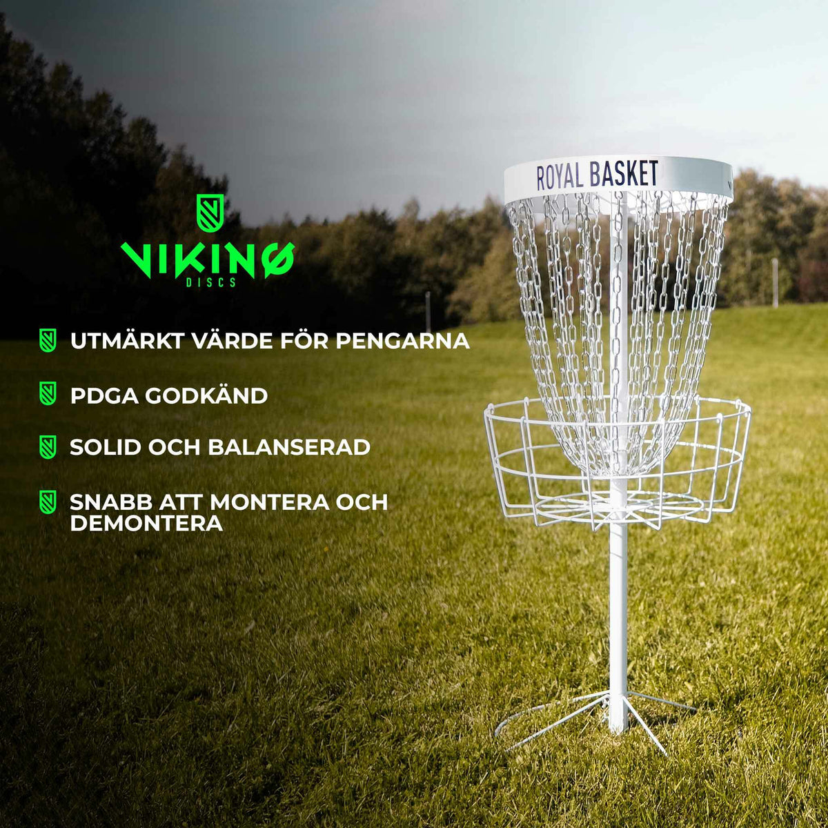 
              Viking Discs Royal Basket discgolf korg