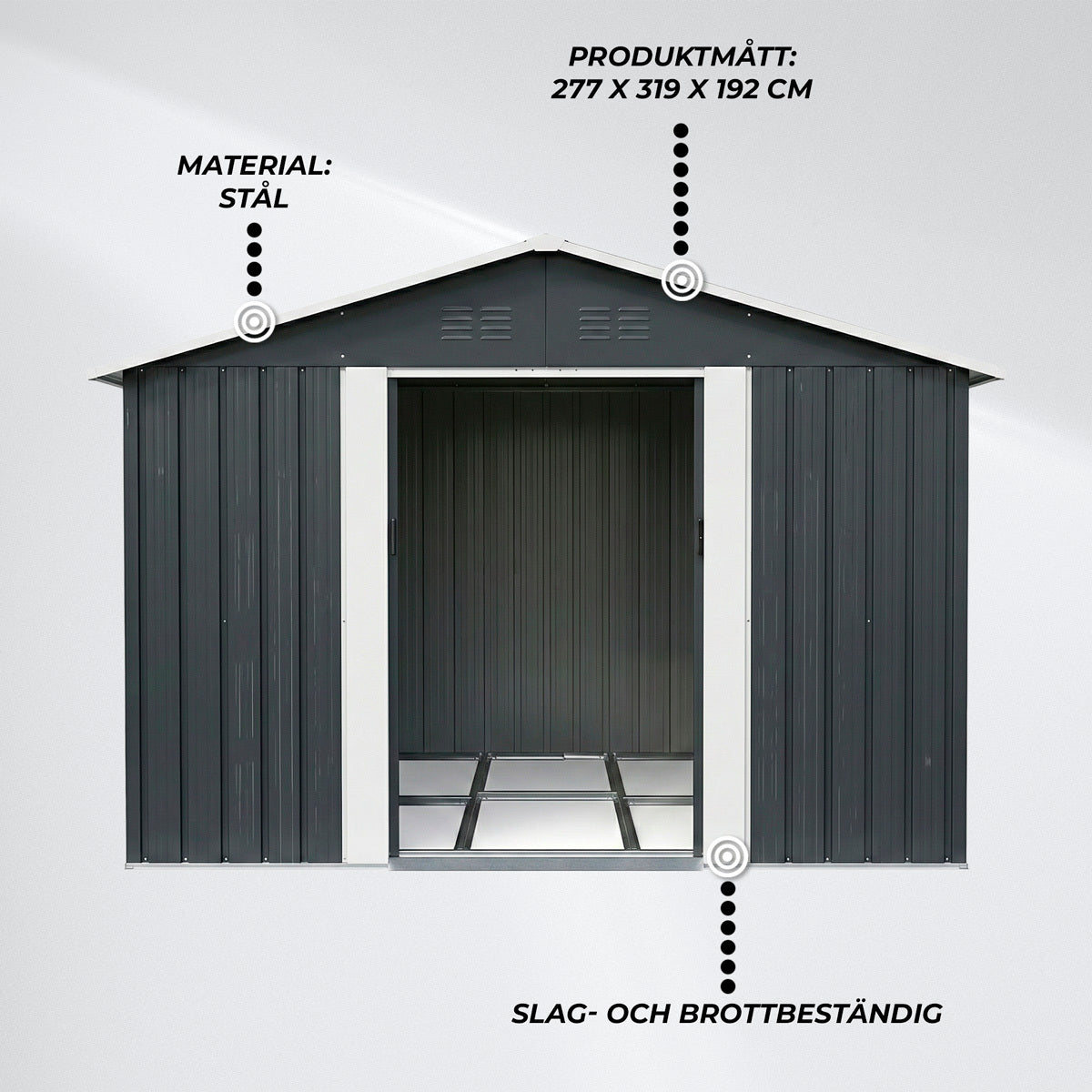
              Fornorth förråd, 8.84m2