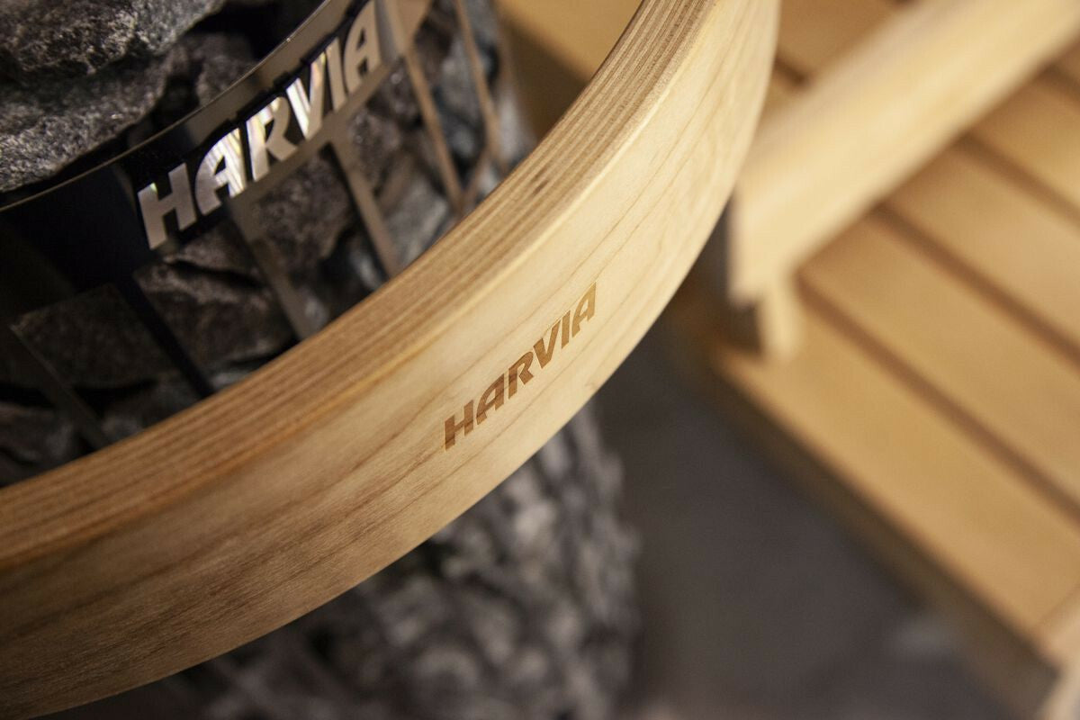 
              Bastuaggregat Harvia Cilindro Xenio PC70XE Black Steel, 7kW, 6-10m³, separat styrpanel