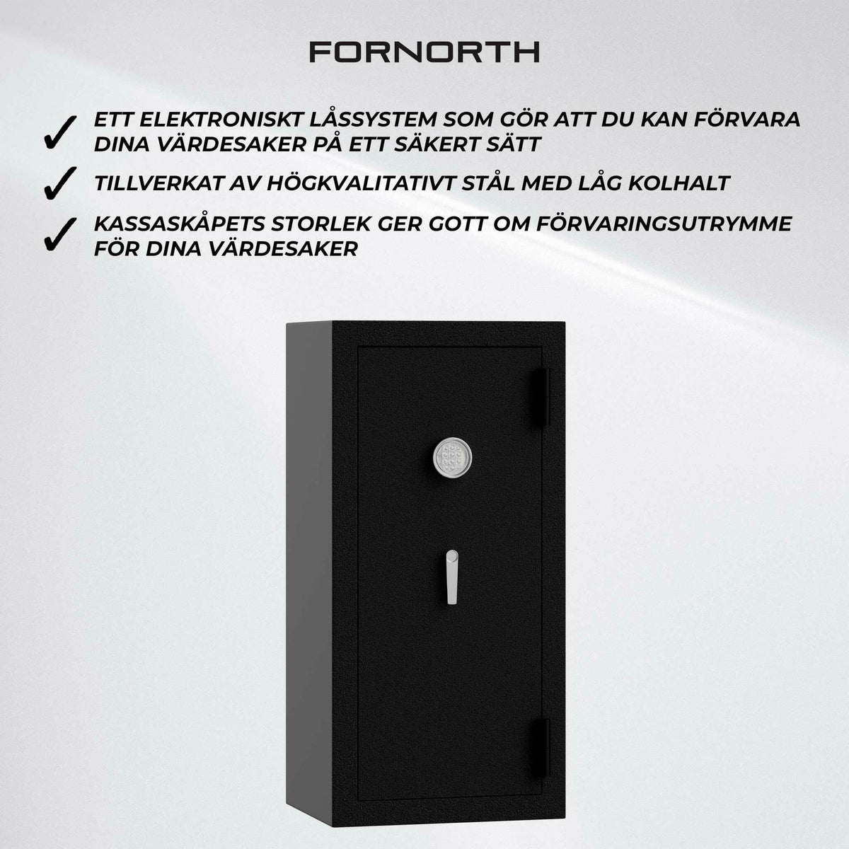 
              Fornorth Kassaskåp 1168X559X508mm