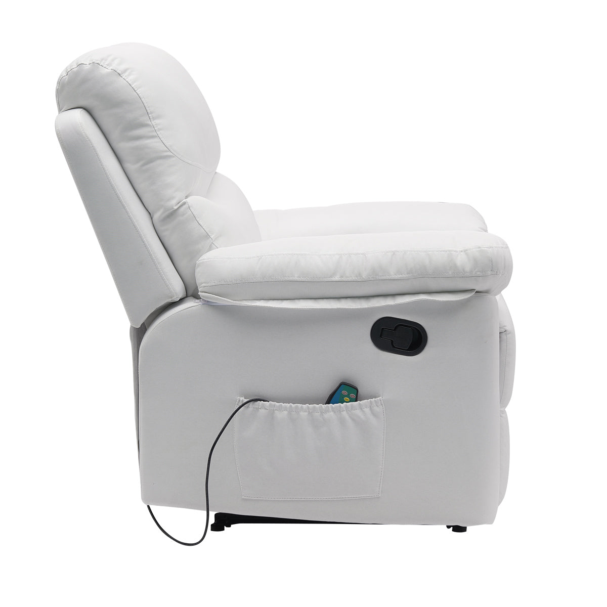 
              Lykke Massagestol, vit