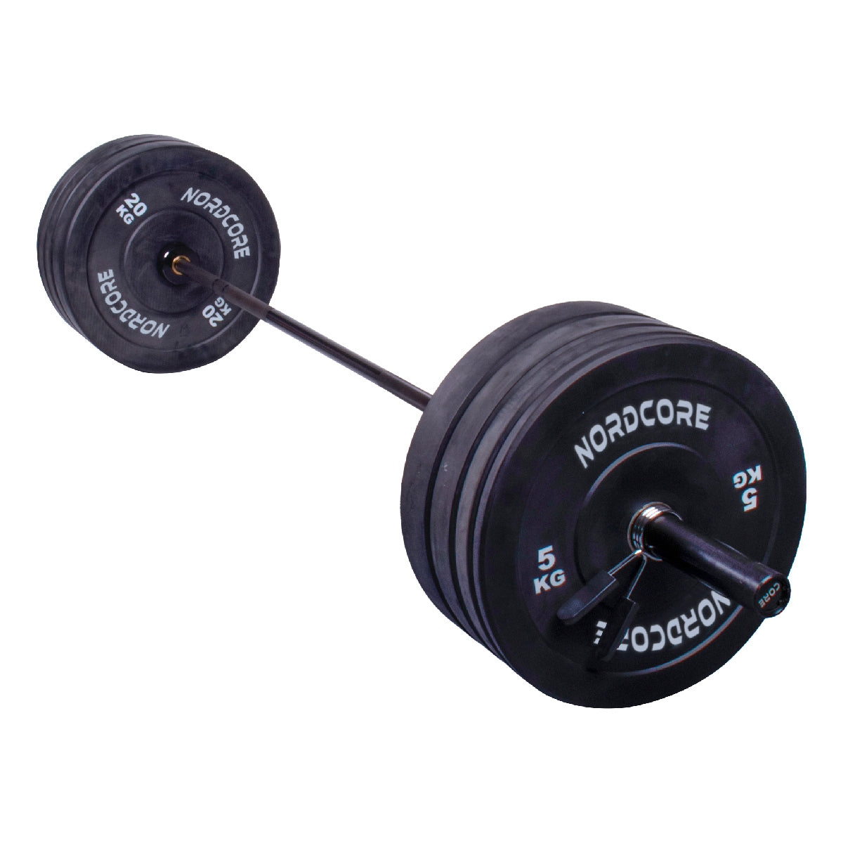 Nordcore Skivstångsset Bumper Core 120 KG
