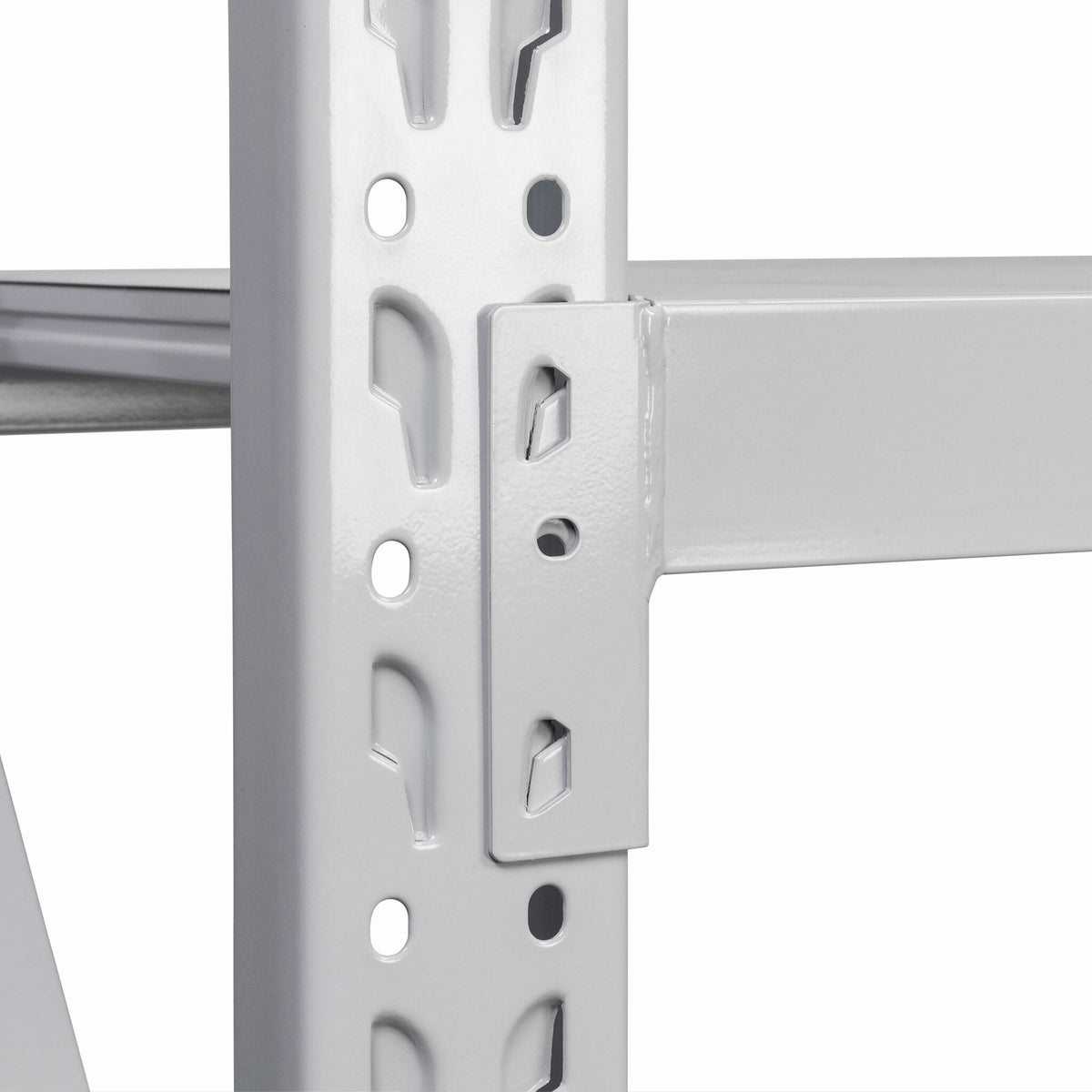 
              Fornorth Lagerhylla 1600kg, 200x60x200cm, Vit