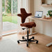 Lykke Ergonomisk Kontorsstol Comfort, Orange